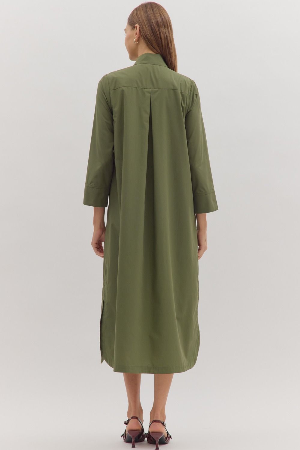Button Down Maxi Dress